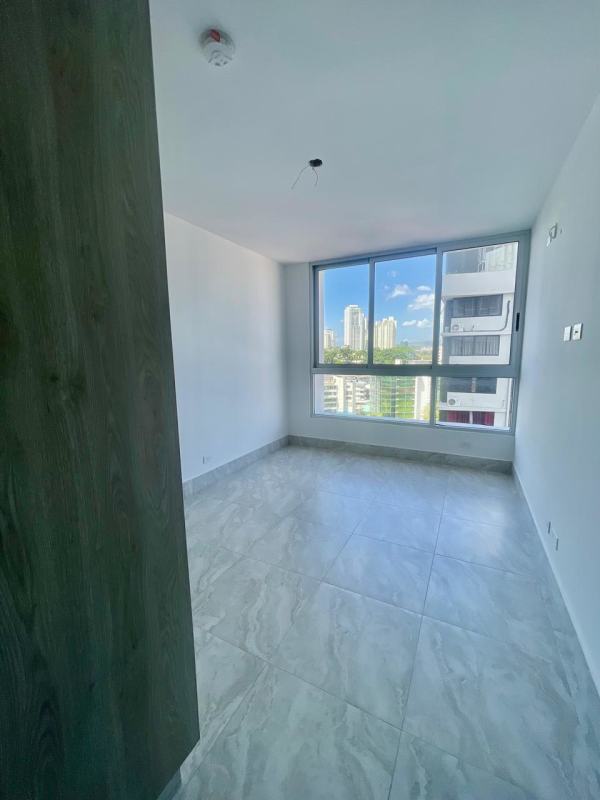 Kitchen with granite countertops, modern cabinetry at PH Luxor El Cangrejo Panama City