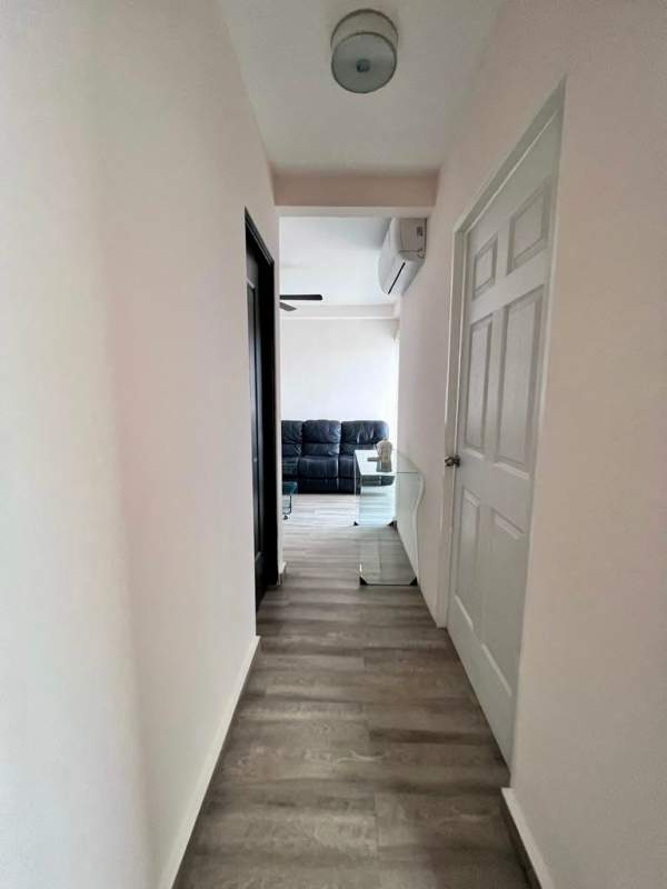 Apartment kitchen with granite countertops and cabinets in PH El Doral Panama