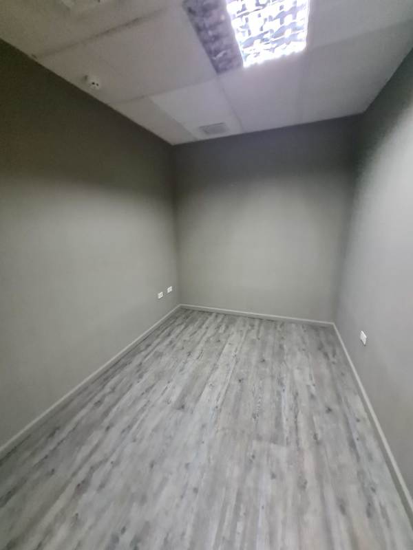 Empty interior office room with drop ceiling laminate flooring PH Ocean Business Plaza Panama