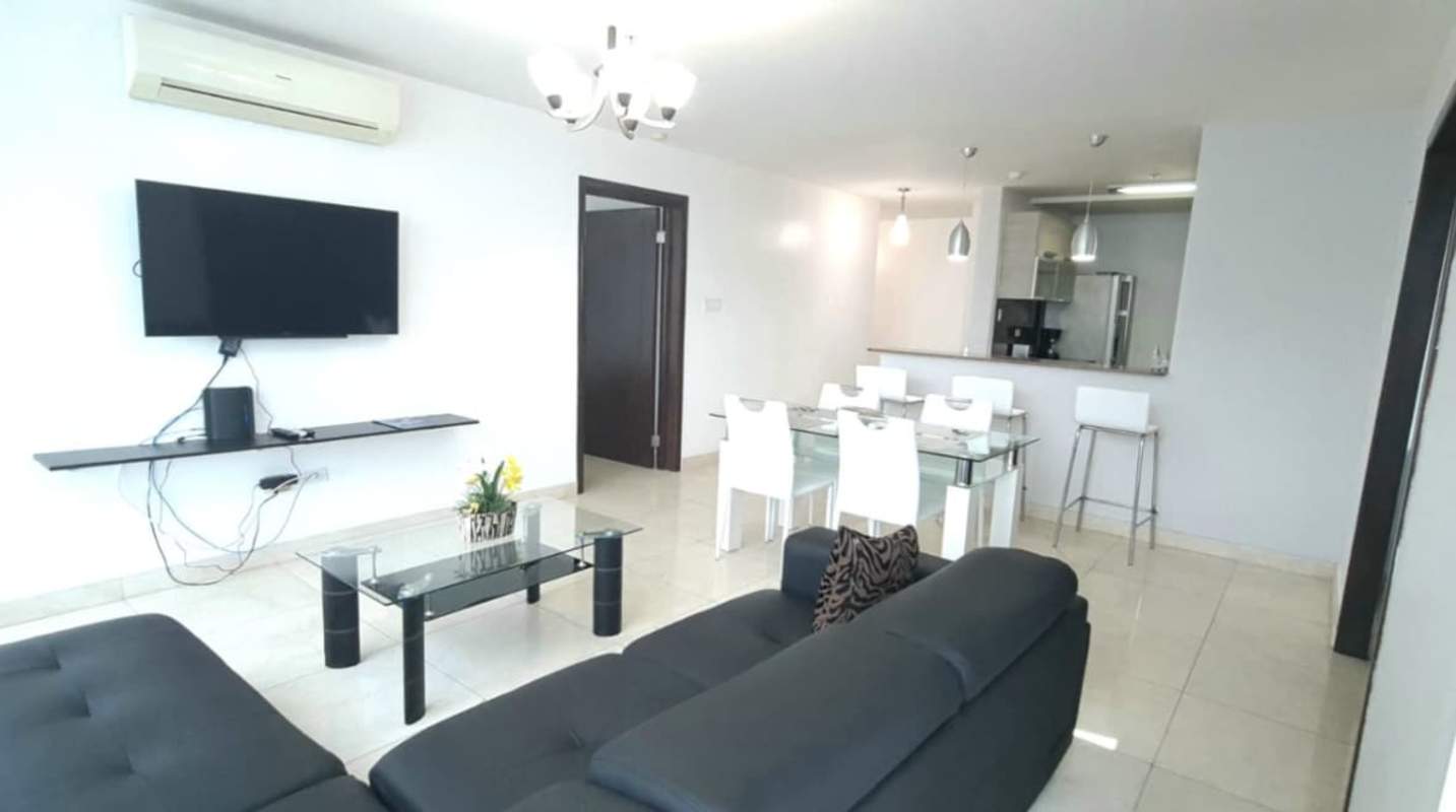 Furnished 2BR Apartment PH Villa del Mar Balboa Ocean & City View