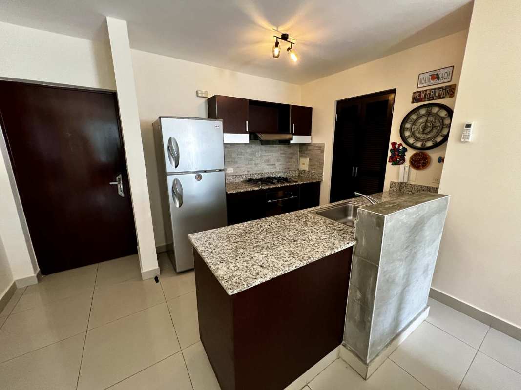 Rooftop infinity pool overlooking Panama City skyline in PH Vitro Loft El Cangrejo