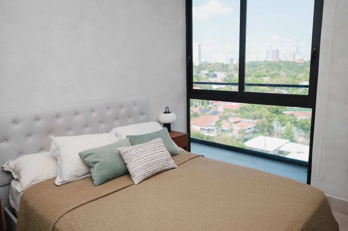 Infinity pool indoors with seating and ocean skyline views Victory Wellness Panama