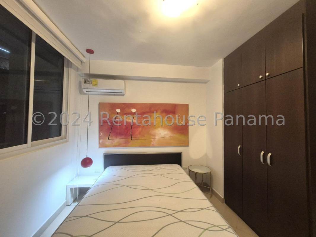 Modern bathroom with glass shower enclosure luxury apartment PH Country Club Panama City