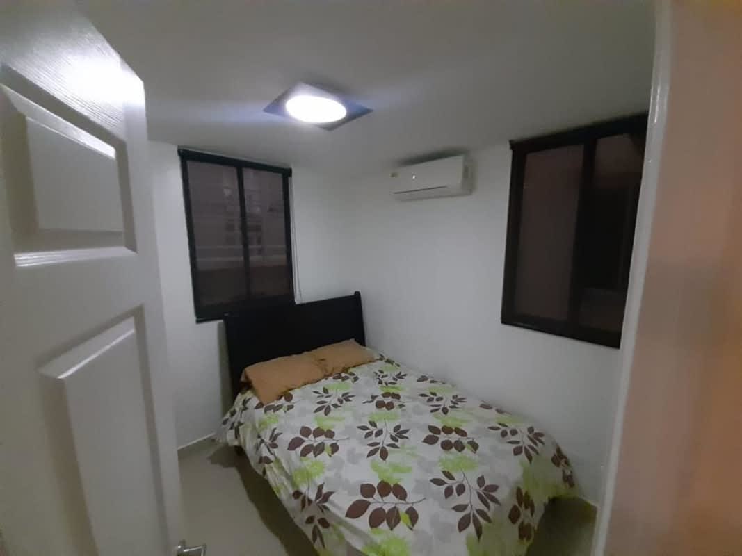 Aerial view recreation area pool playground gazebos PH Condado Gardens Panama