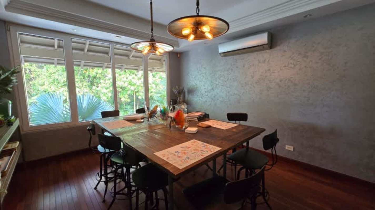 Modern kitchen with granite and appliances in rental house Clayton Gardens Panama