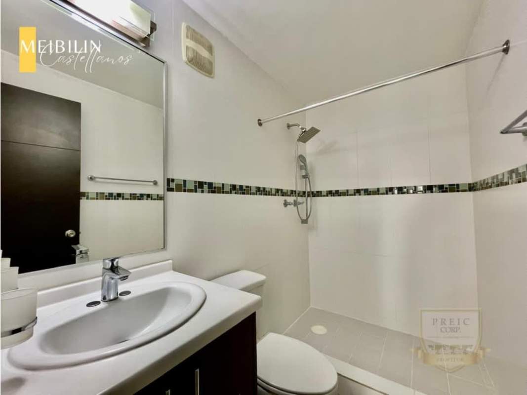 Outdoor social lounge with bar and terrace at PH Sky Level Panama City