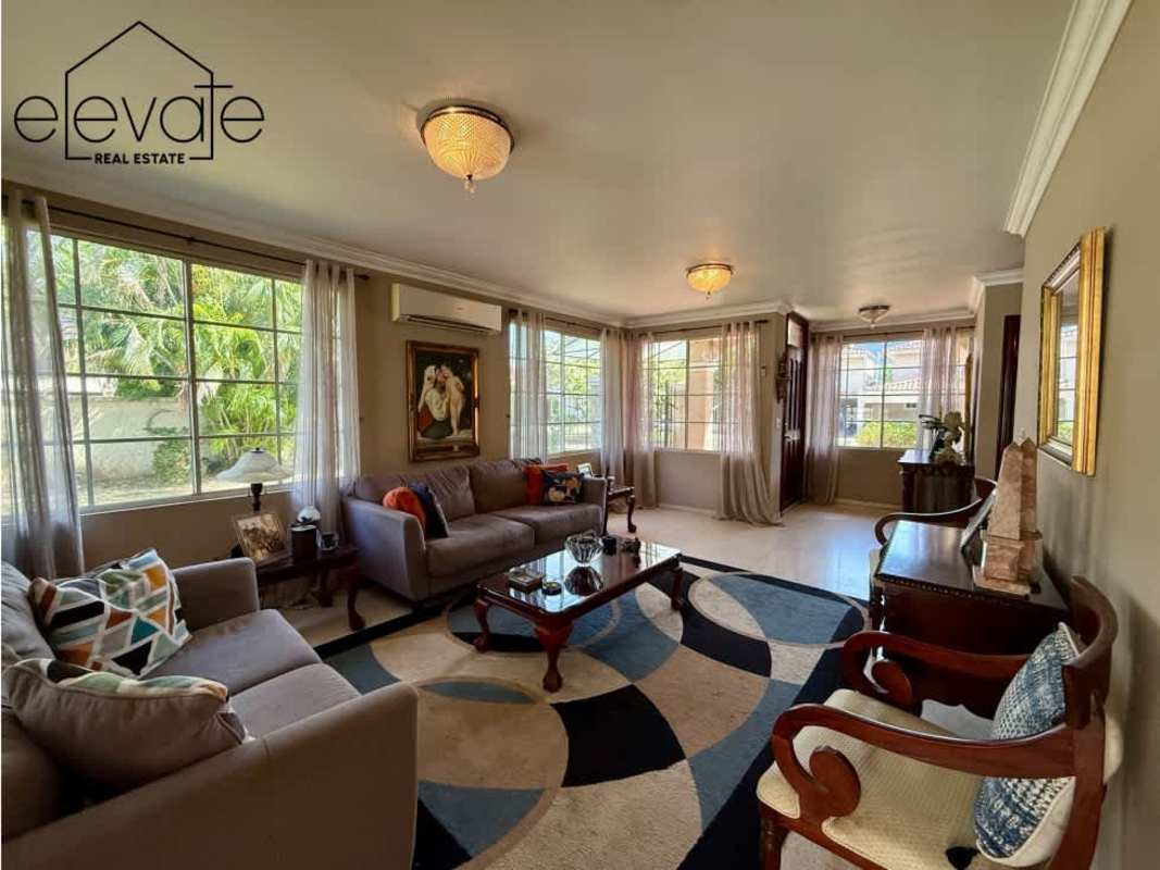 Community clubhouse and swimming pool access for residents of Costa Bella Costa del Este