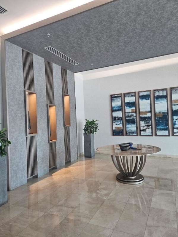 Modern kitchen with granite countertops and built-in cabinetry in PH Asia Costa del Este Panama