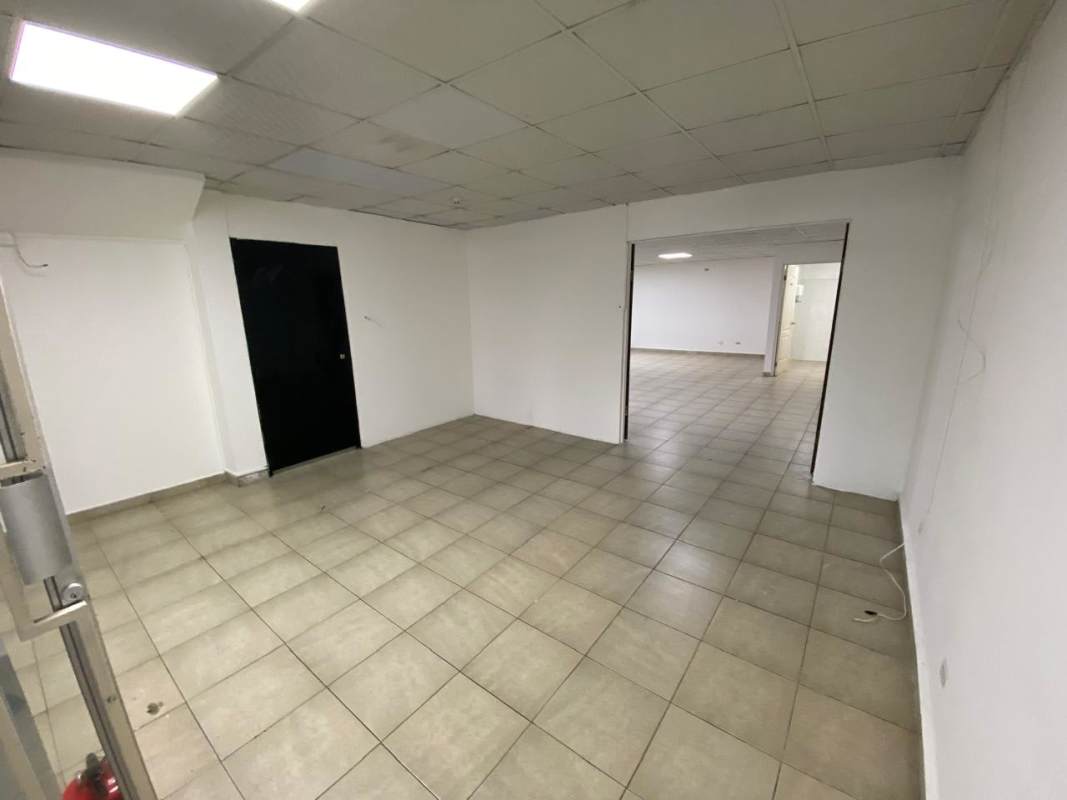 Open commercial retail or office space with lighting and tiled floors El Ingenio Panama