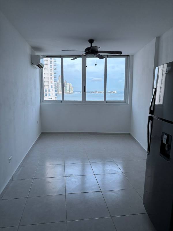 Modern kitchen with granite countertops stainless steel appliances ceramic tile in PH Bay View Panama