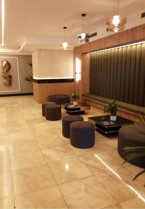 Furnished kitchen granite countertops stainless appliances PH Parque del Mar Costa del Este Panama