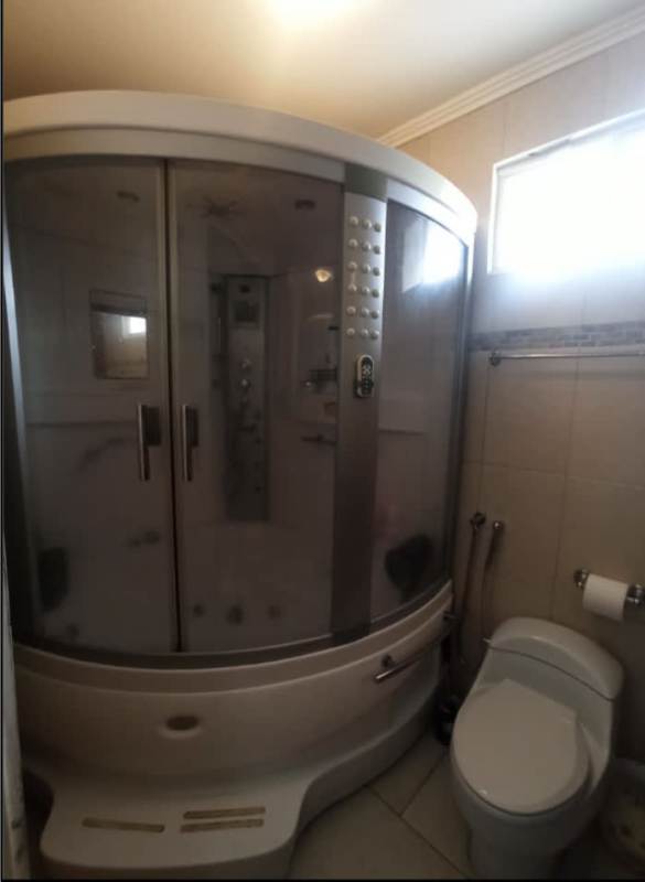 Bedroom with large windows, natural light in house for sale Panama