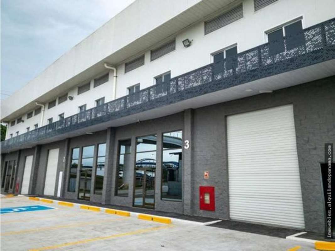 Industrial warehouse interior with large shelving and pallet storage space Tocumen Panama