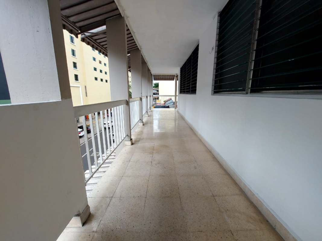 Covered external walkway with railing PH El Cangrejo Classic Panama City