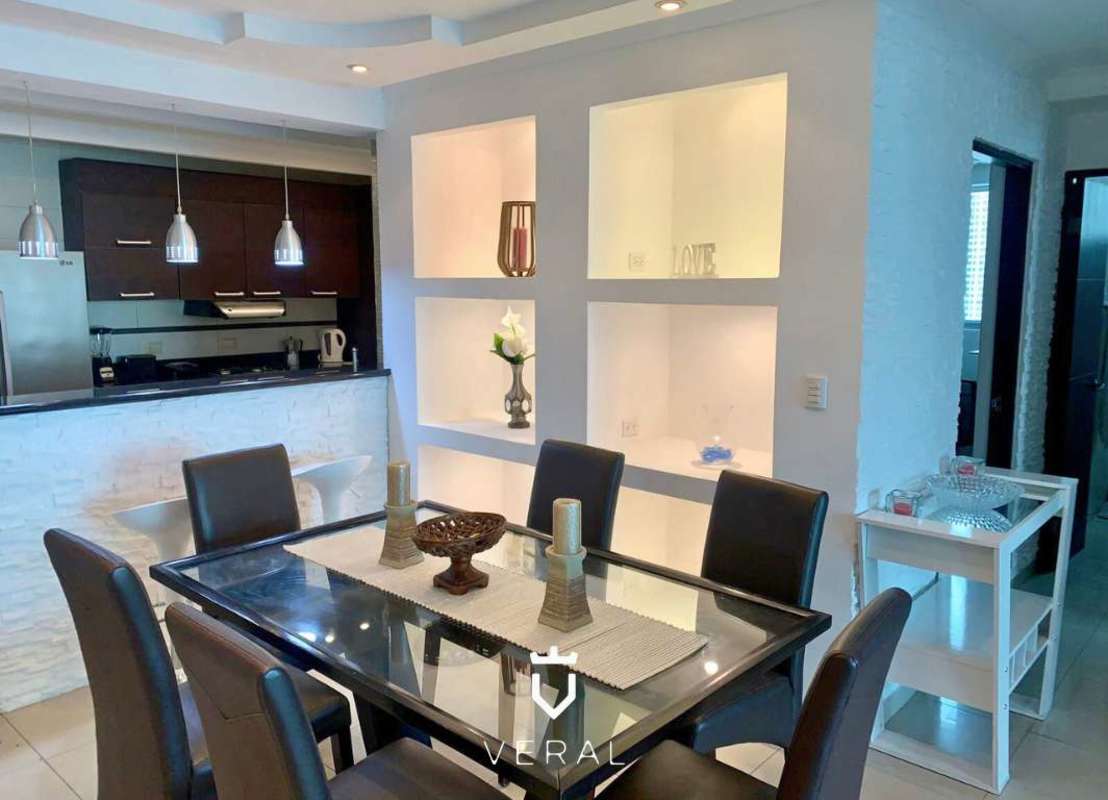 Spacious master bedroom with large window and ocean views at PH Pacific Sea Punta Pacifica Panama