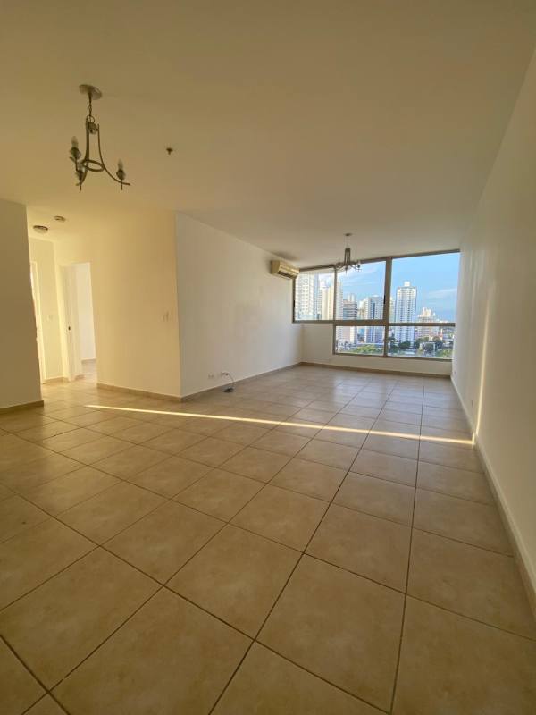 Large balcony with stunning Panama City skyline view from apartment in PH San Francisco Bay