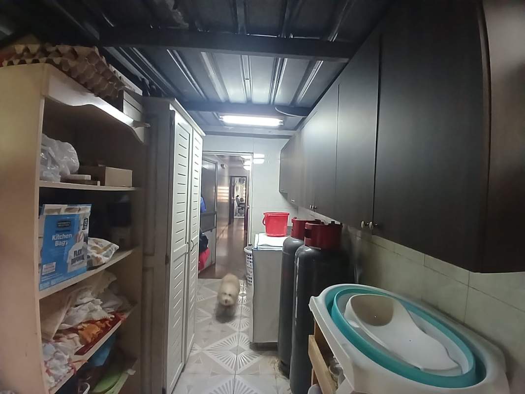 Functional kitchen with appliances and tile finish in house for sale Pueblo Nuevo