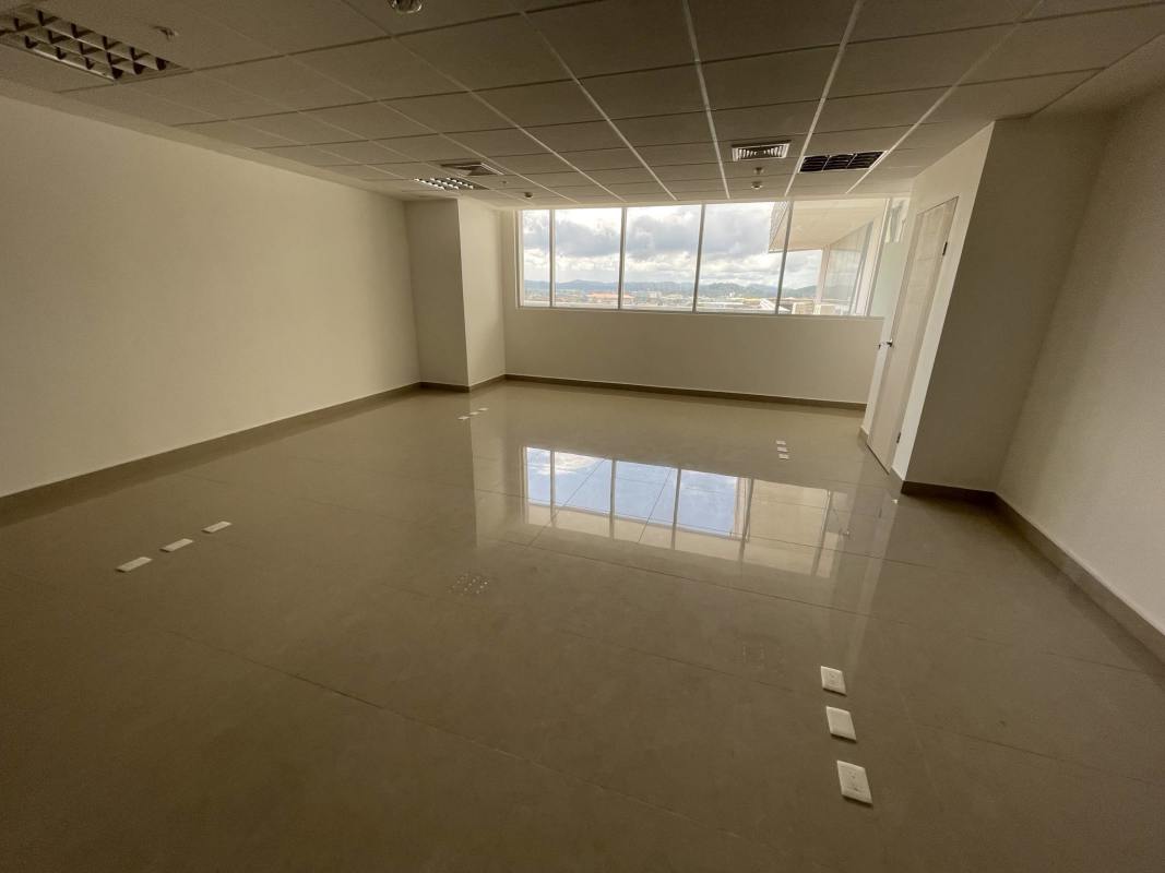 Glass skyscraper tower PH BOC on Avenida Balboa Panama City prime business location