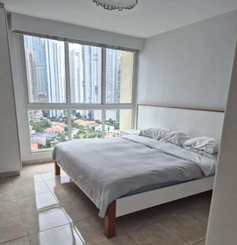 Large bedroom with built-in wardrobe in Mystic Point Punta Pacifica Panama