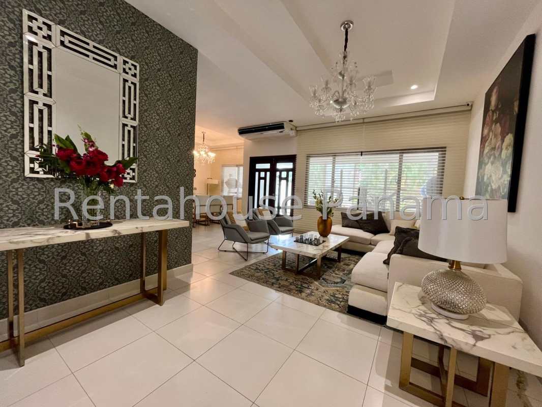 Large master bedroom with windows, ensuite bathroom luxury rental house Sunset Coast Costa Sur Panama