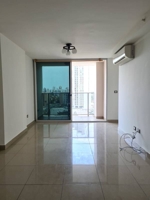 Balcony with city views in apartment Condado del Rey PH Condado Gardens Panama City
