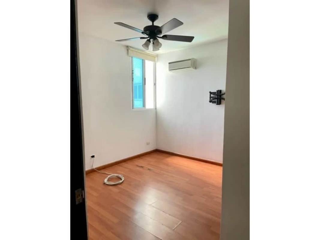 Secure balcony with panoramic city and ocean views at PH Coco del Mar Panama City