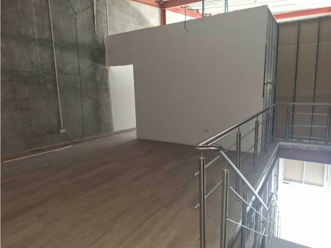 Wide glass entrance on Via Ricardo J Alfaro Midtown Plaza Panama retail unit exterior