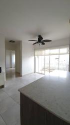 Bright living dining space with large sliding door to terrace in Playa Dorada, Arraiján Panama