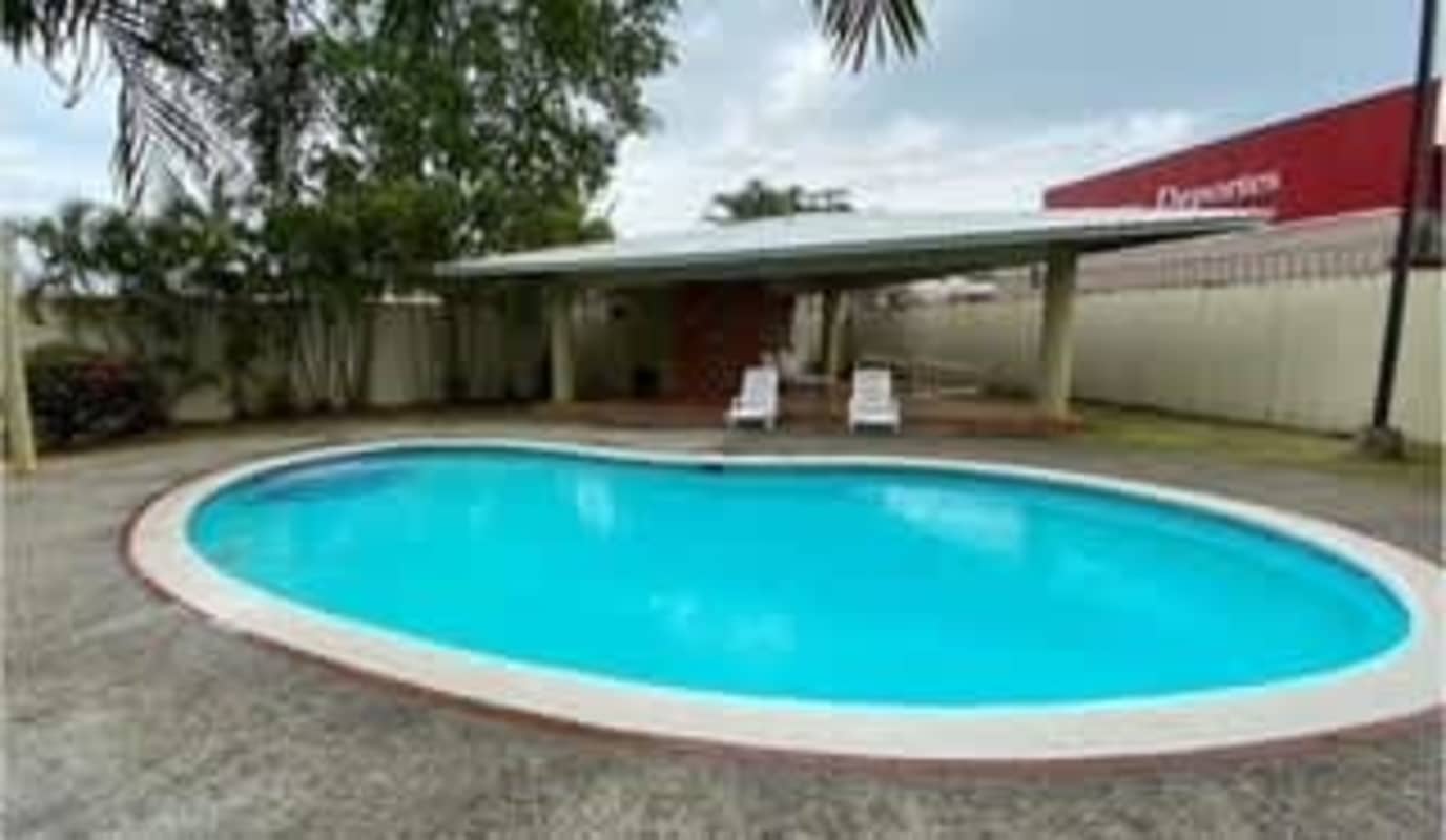 Lobby elevators with marble accents in PH Torres de España Panama City