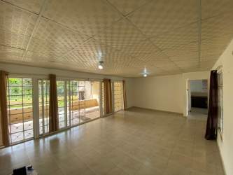 Bedroom with white built-in closet tiled flooring in Mystic City La Chorrera Panama