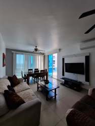 Fully equipped kitchen with granite countertops in oceanfront penthouse at Playa Blanca Resort Panama