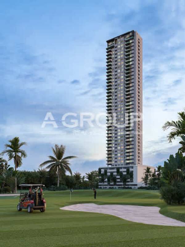 PH Celeste modern tower overlooking Santa María golf course luxury apartment for sale Panama