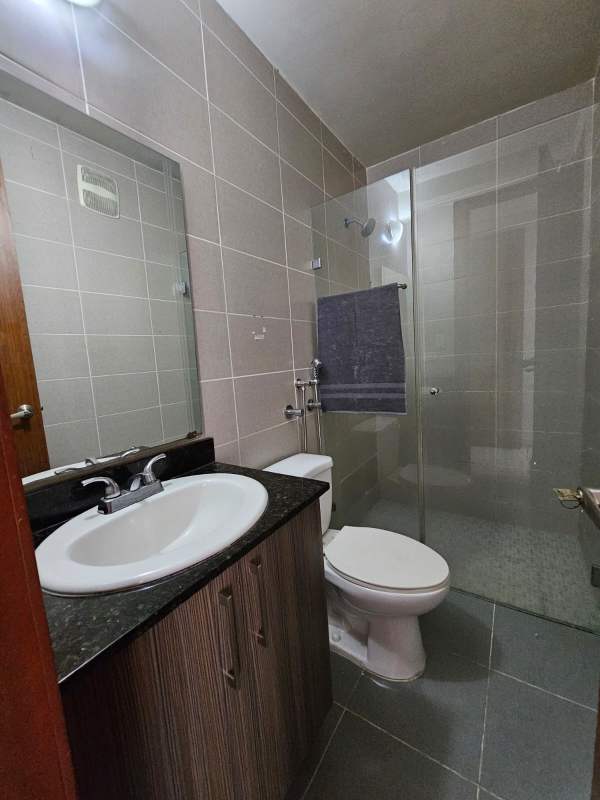 Indoor colorful children's playroom with slide toys in PH Carrasquilla Park