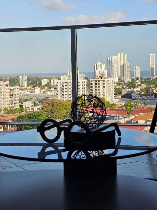 Modern high-rise PH Parklane located in Hato Pintado Panama City facade view