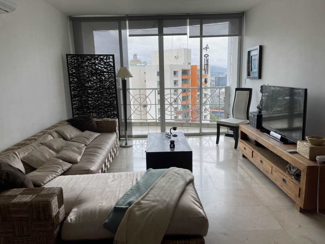 Spacious master bedroom with ensuite, balcony, ocean views in Ocean Two Punta Pacifica