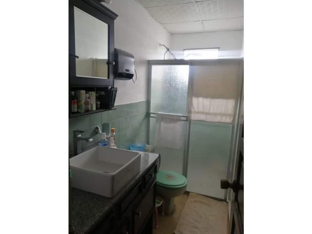 Living dining room with sectional sofa dining table open plan in El Romeral Chanis