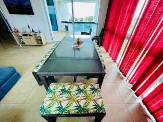 Open dining space with beautiful views in PH Founders IV Playa Blanca Resort Panama