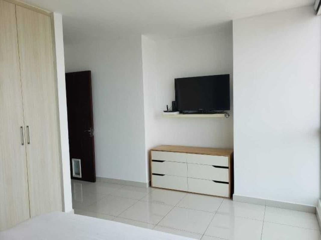 Elegant lobby area with marble floors and modern design PH Mystic Tower Panama City