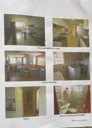 Collage interior kitchen living room dining laundry villa del sol chame panama house