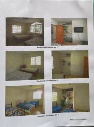 Bedrooms with large windows closets minimal furniture villa del sol chame house for sale