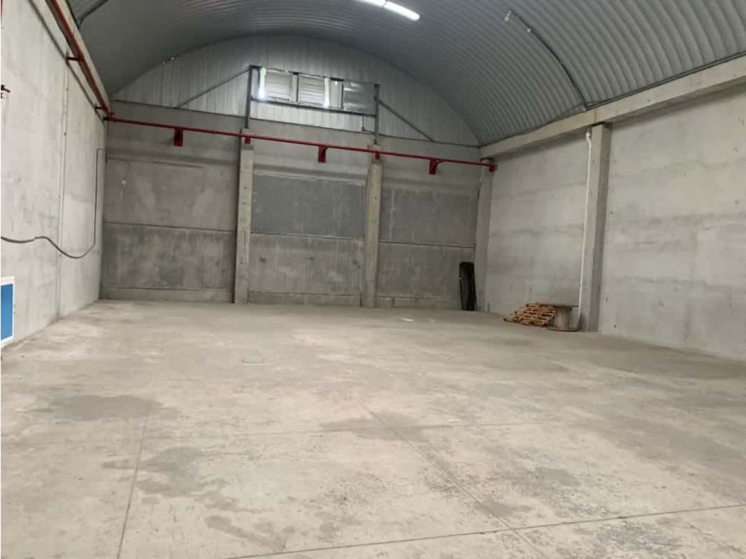 Arched metal roof interior commercial warehouse for storage Rufina Alfaro Panama