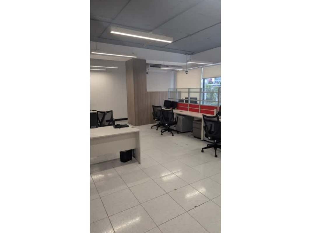 Large open-plan interior suitable for offices retail or showroom in Bella Vista Panama