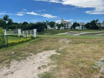 Golf fairways and nearby residential houses at Bijao Resort Panama