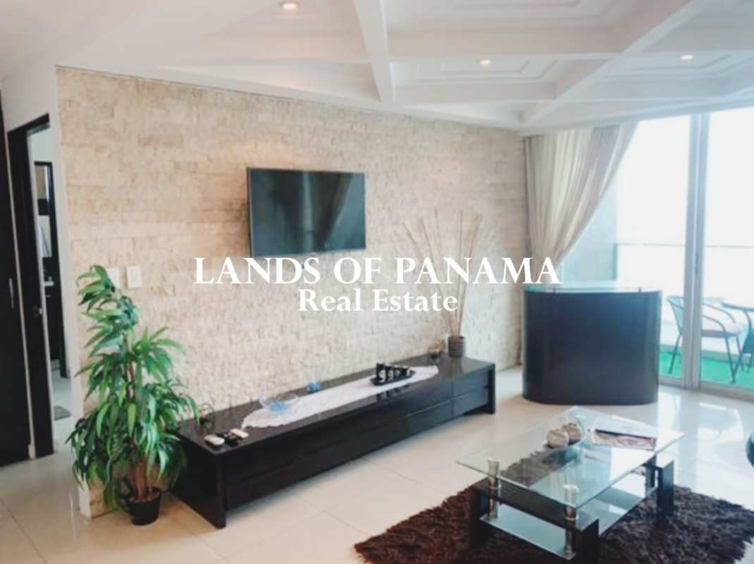 Second bedroom with city view in PH Pacific Sea luxury furnished apartment Panama City