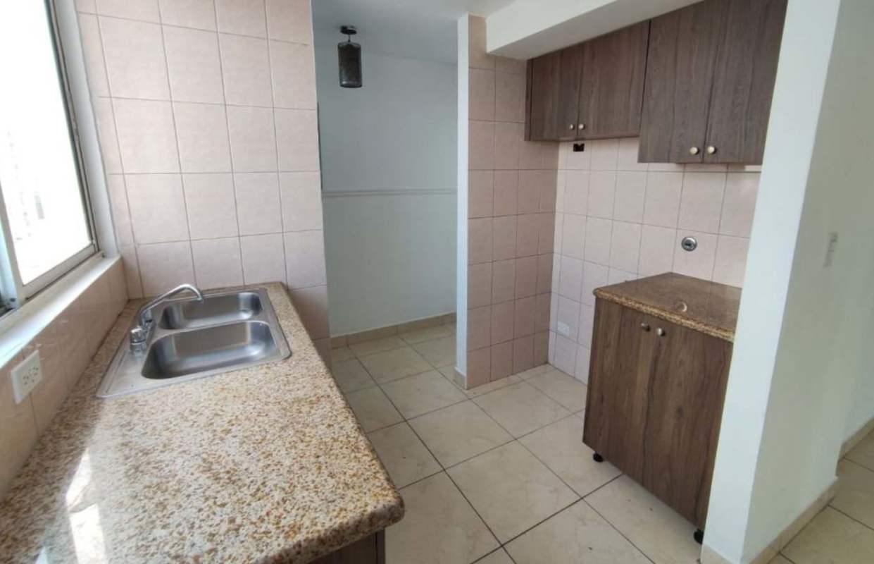 Bedroom with built-in closet, window, AC unit PH Crystal Blue Panama City