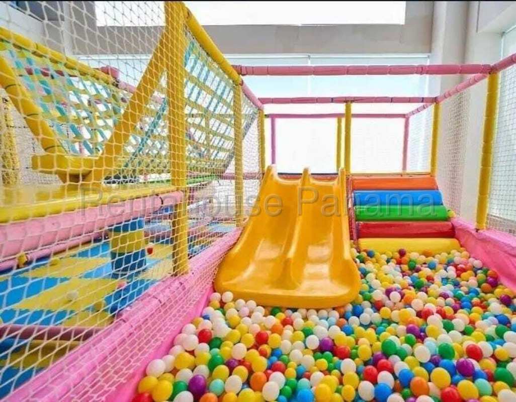 Indoor play area with slides and ball pit in PH MIDPARK Carrasquilla Panama