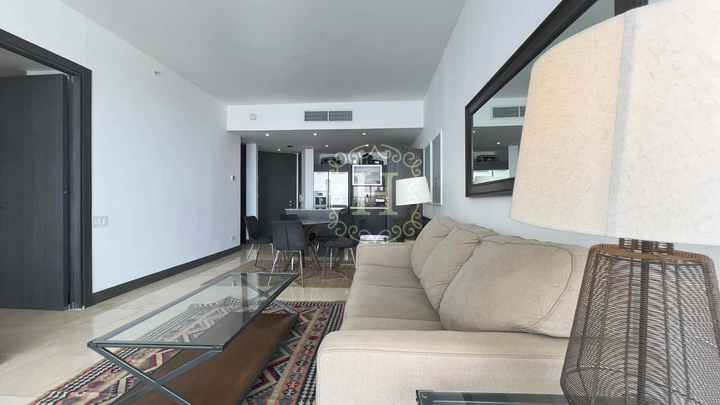 Modern kitchen with granite countertops, stainless appliances The Ocean Club Panama