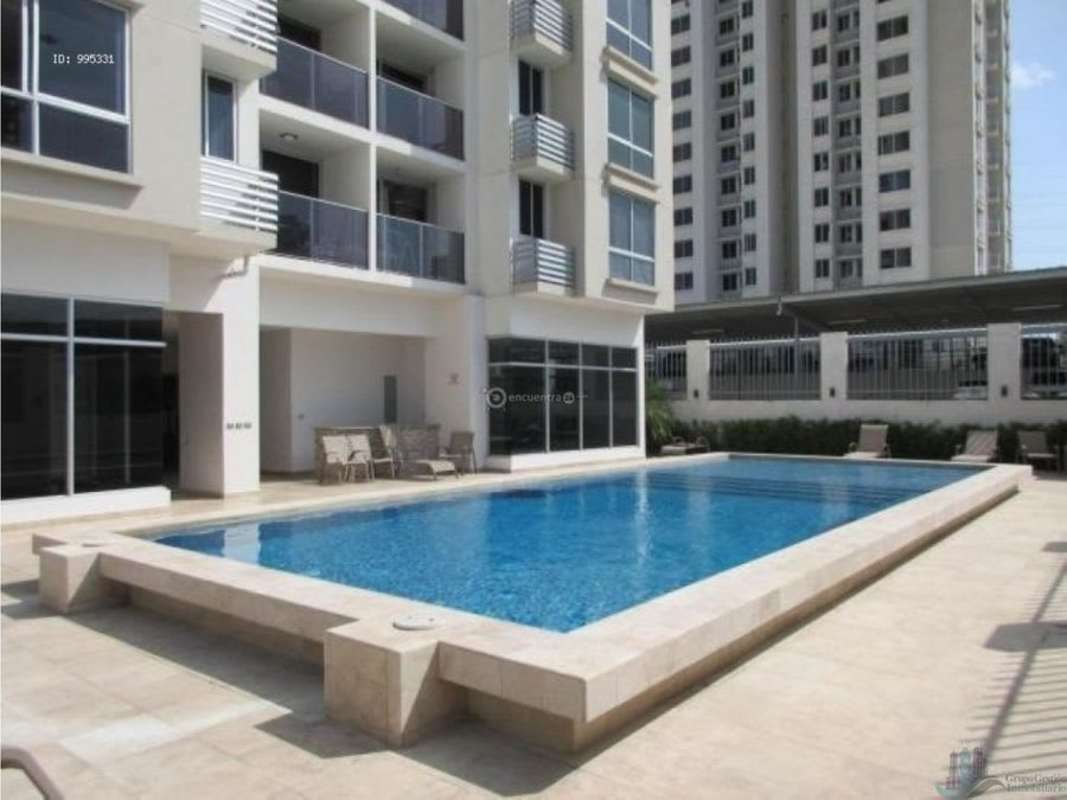 Residential towers with outdoor soccer court PH Rokas Condado del Rey Panama