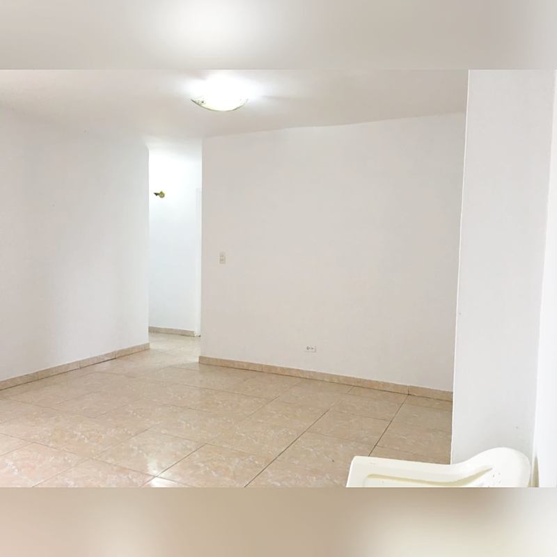 Minimalist living room with natural light window and tiled floors in PH D'LIGHT Panama