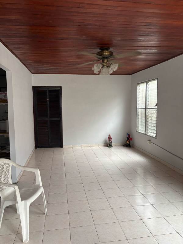 Functional kitchen with cabinets and laundry area Panama house